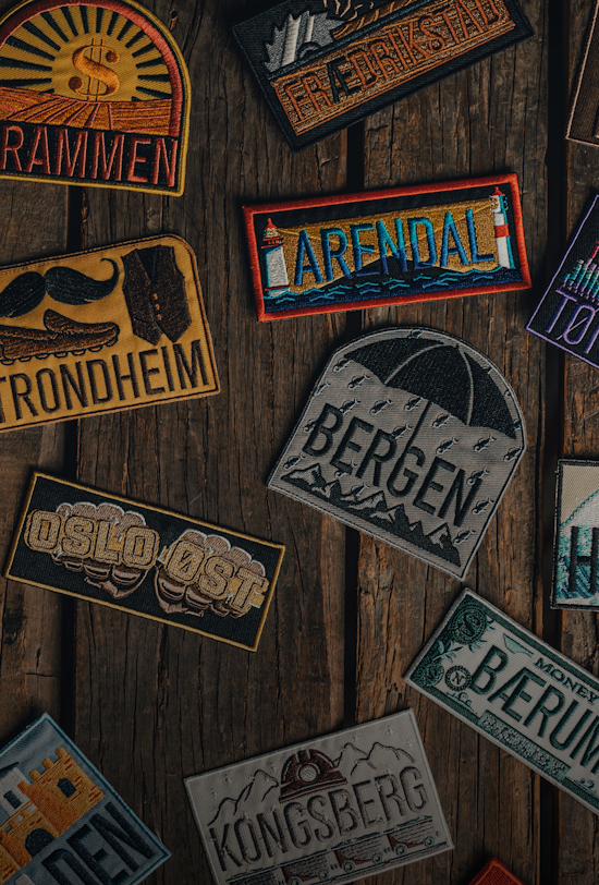 PATHCER OG STRYKEMERKER