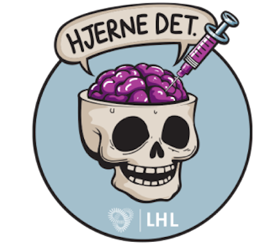 Hjerne det merke / logo