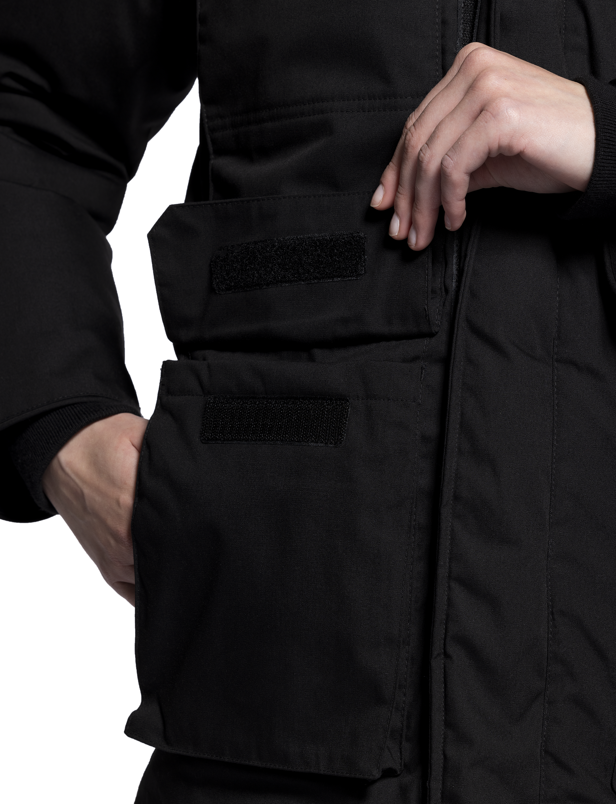 Black Parkas Arctic Goosedown Explorer