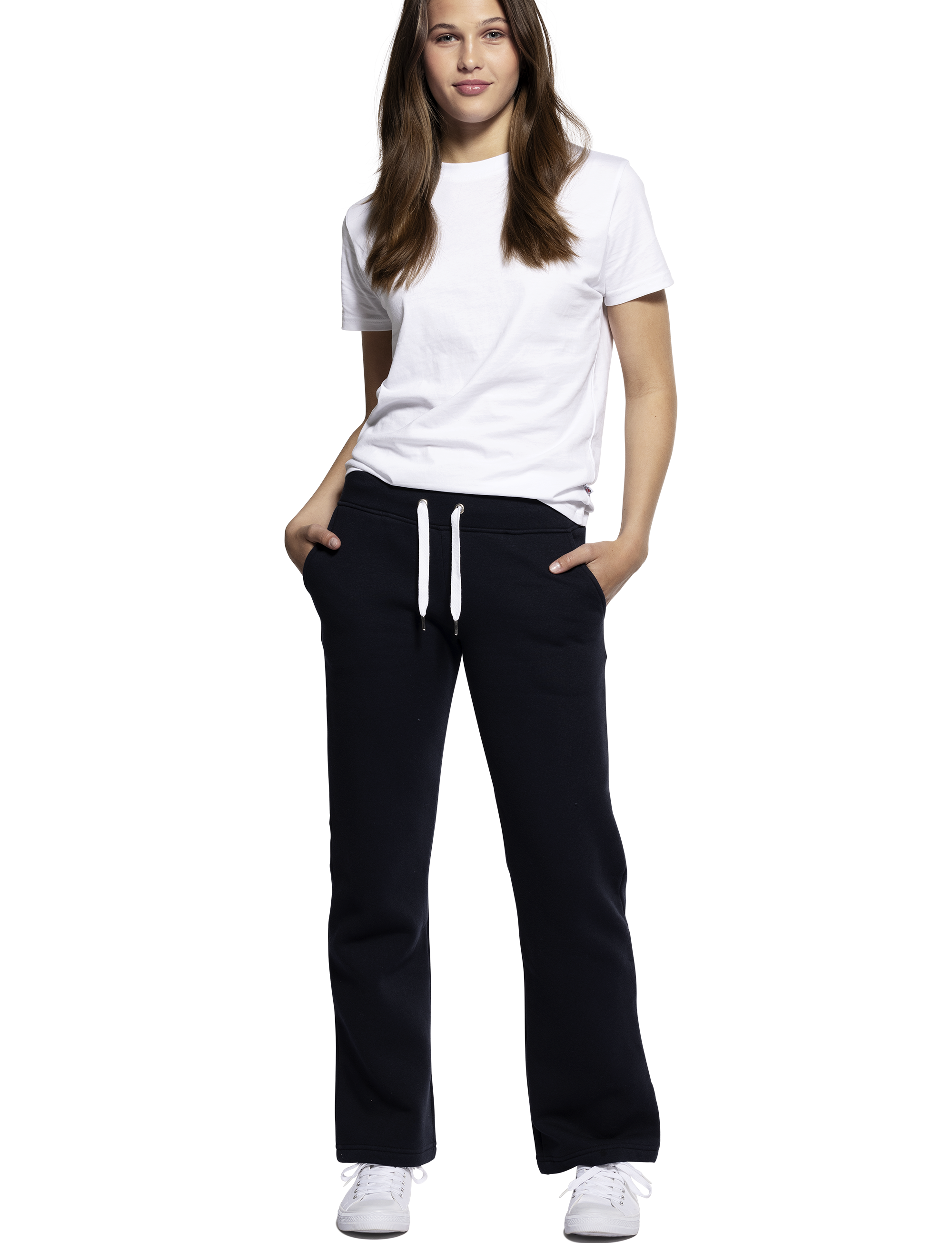 Navy Sweatpants Girl