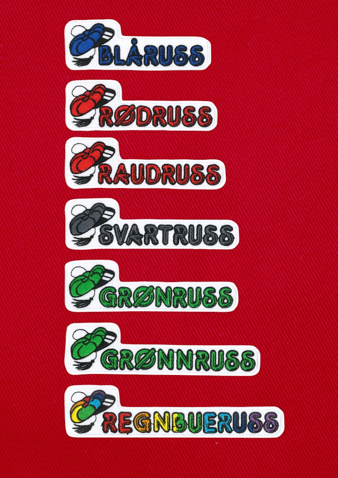 Badge Russefarge - 146