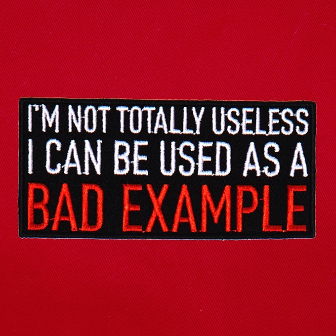 Badge Bad Example - 211