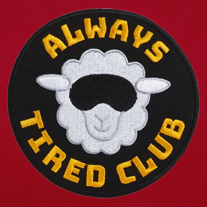 Badge Always Tired - 162