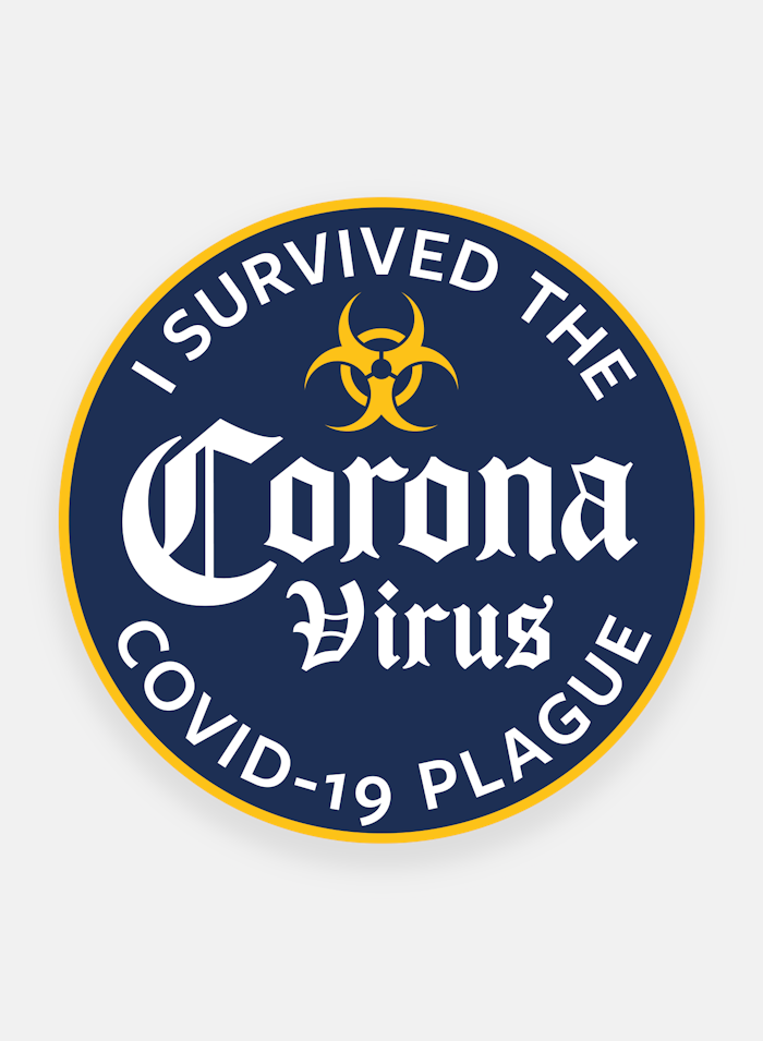 Badge Survived Corona -231