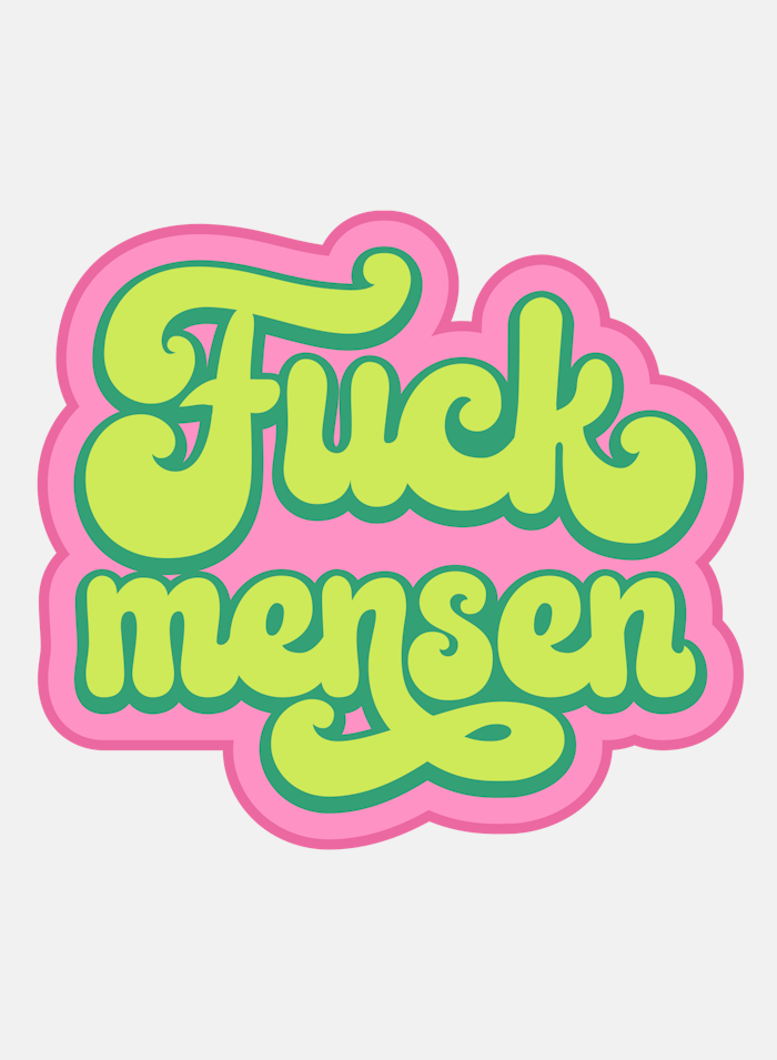 Badge Fuck Mensen - 302