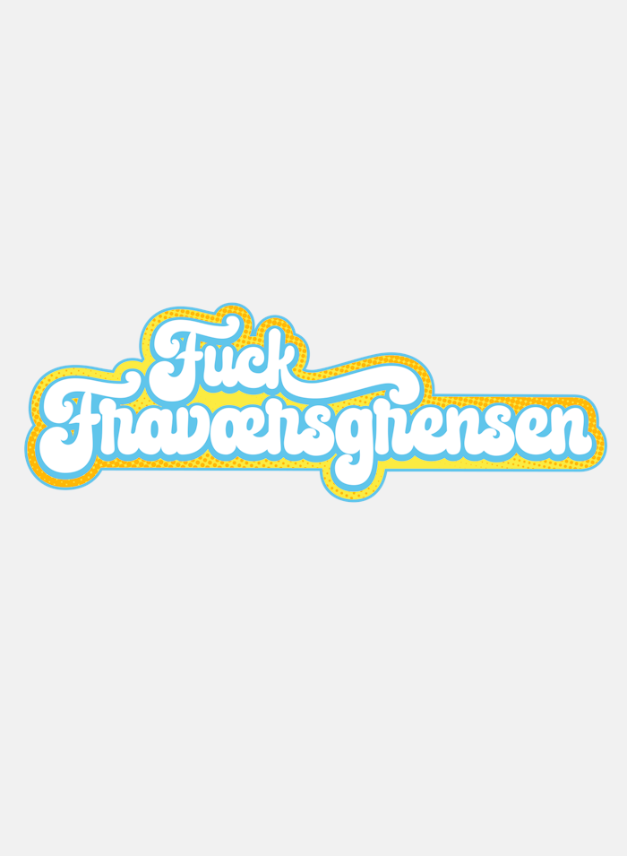 Badge Fuck Fraværsgrensen - 306