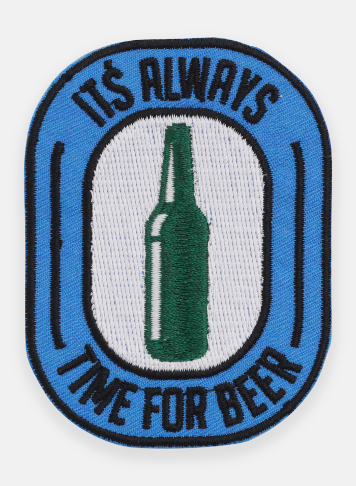 Badge Time For Beer - 04