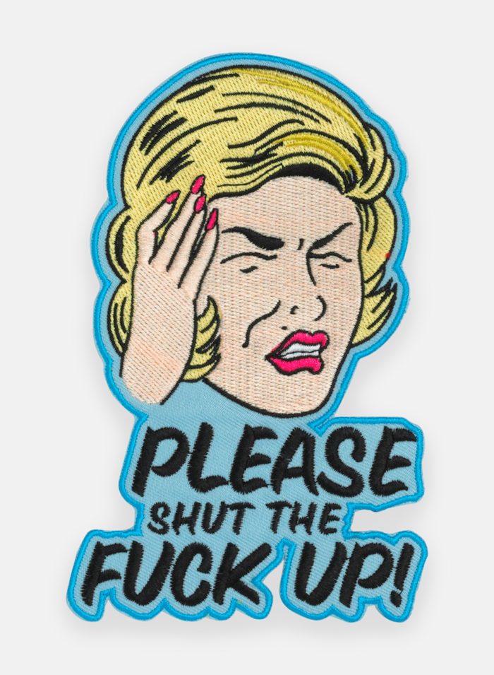 Badge Shut up - 37