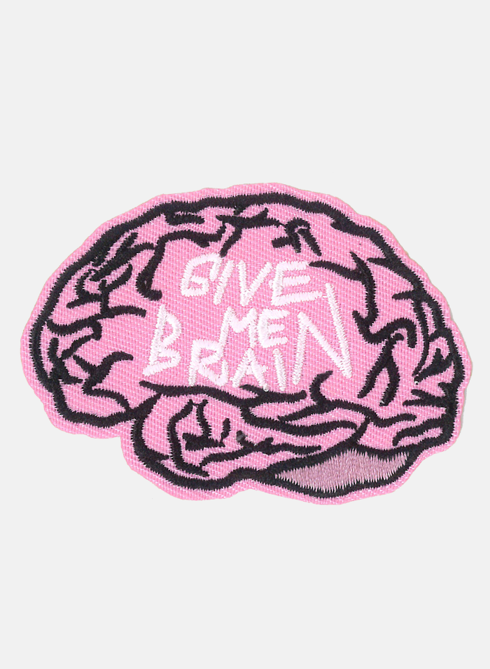 Badge Give Me Brain - 266