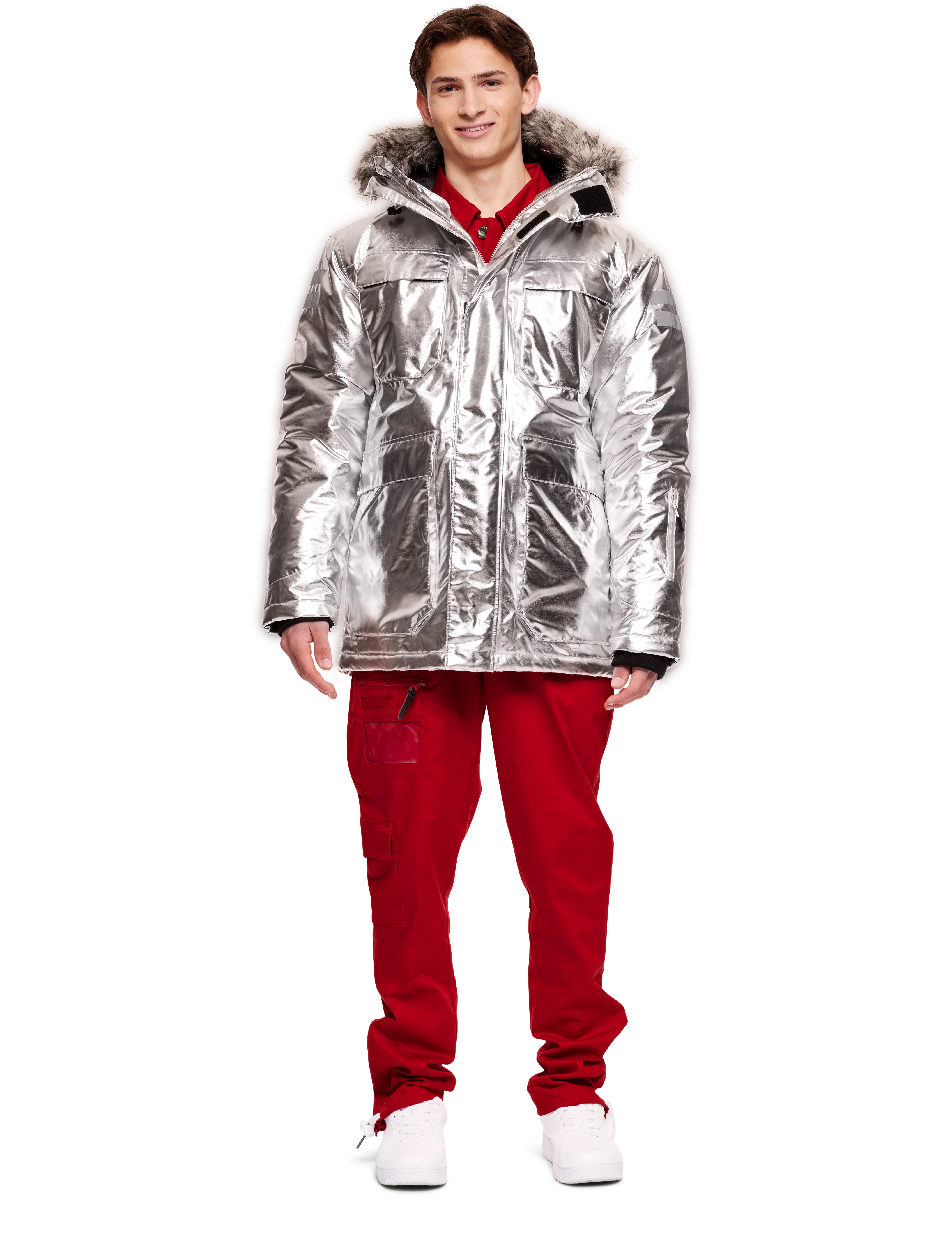 Parkas Unisex Arctic Sølv
