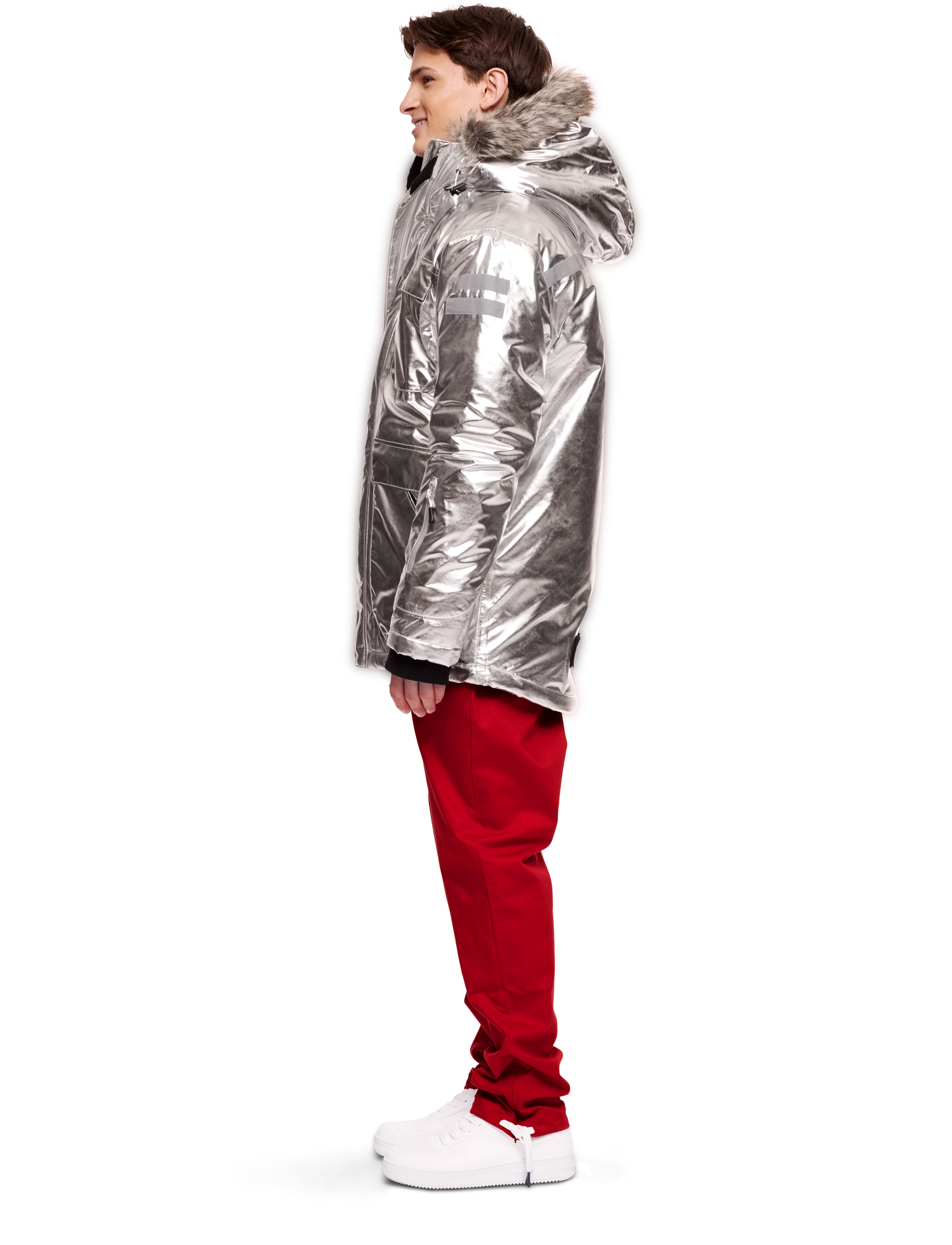 Parkas Unisex Arctic Sølv