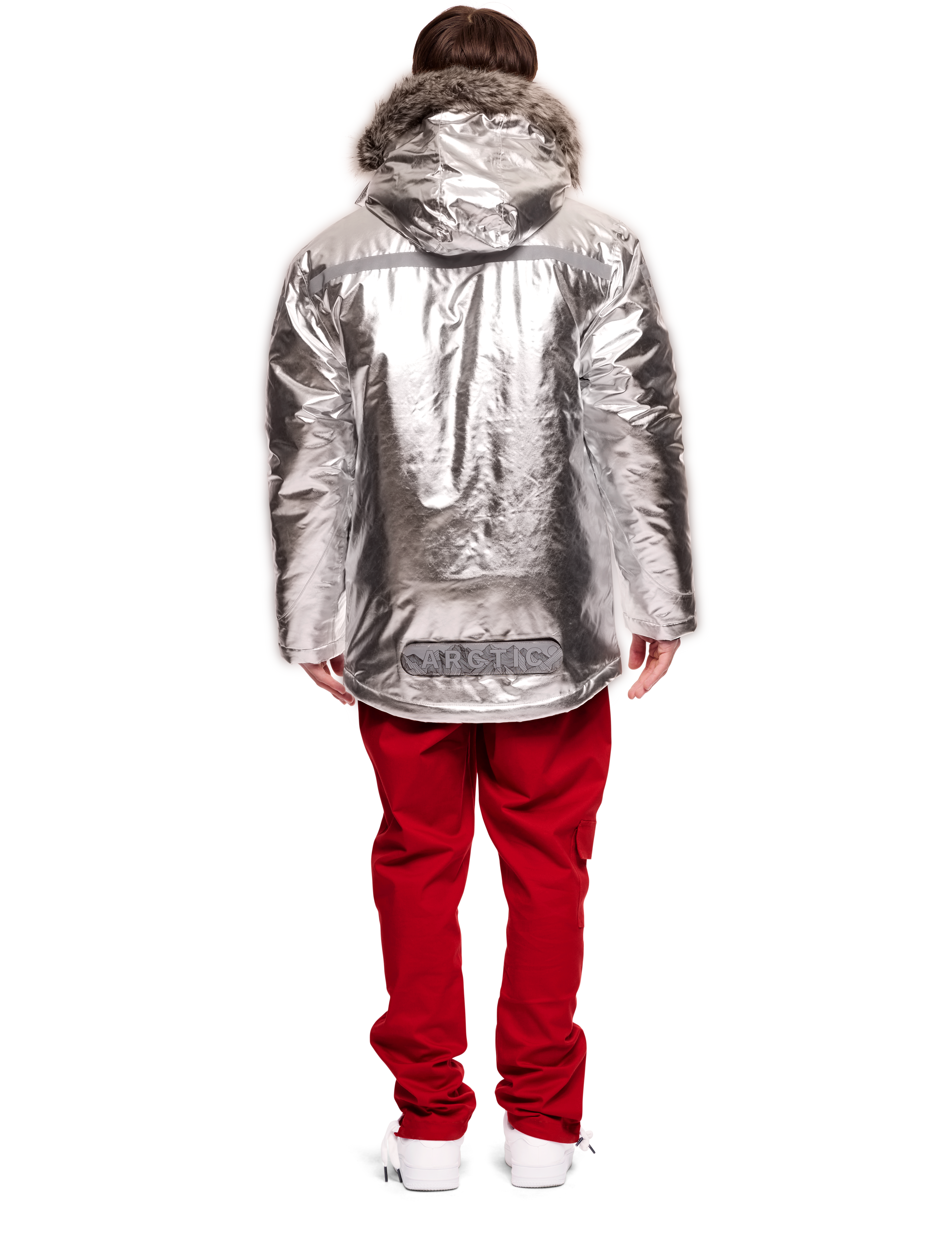 Parkas Unisex Arctic Sølv
