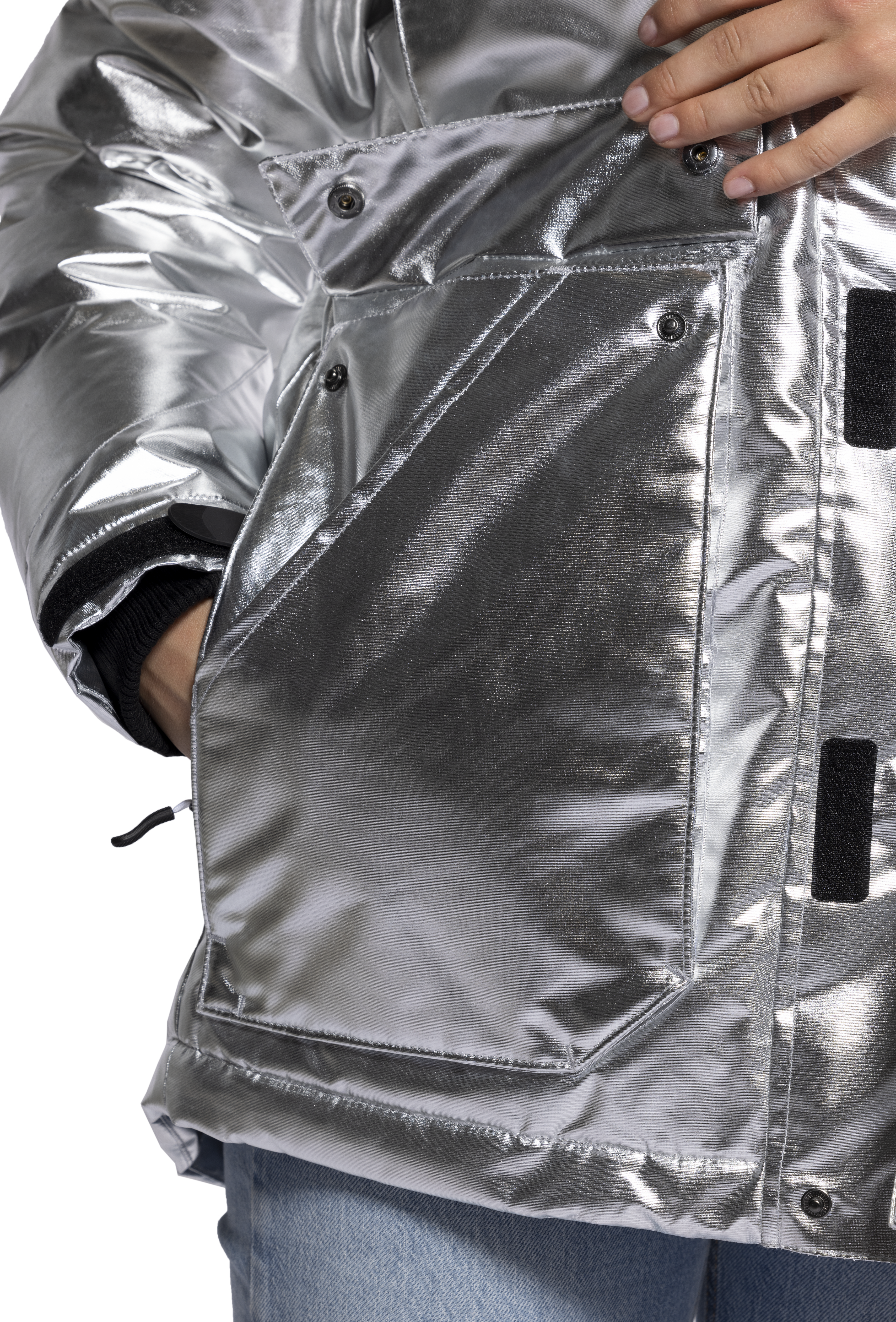 Parkas Unisex Arctic Sølv