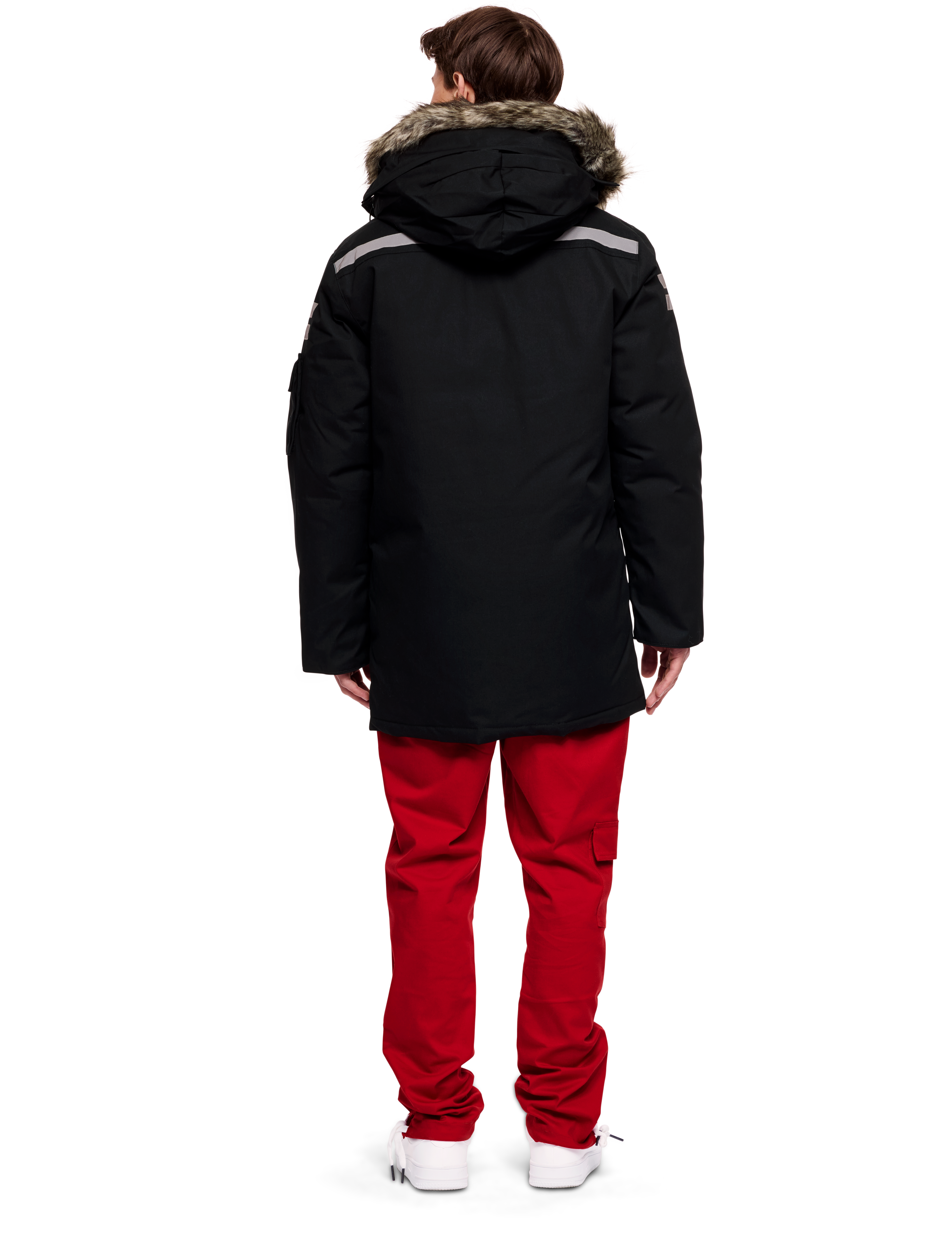 Parkas Unisex Arctic Gåsedun Black