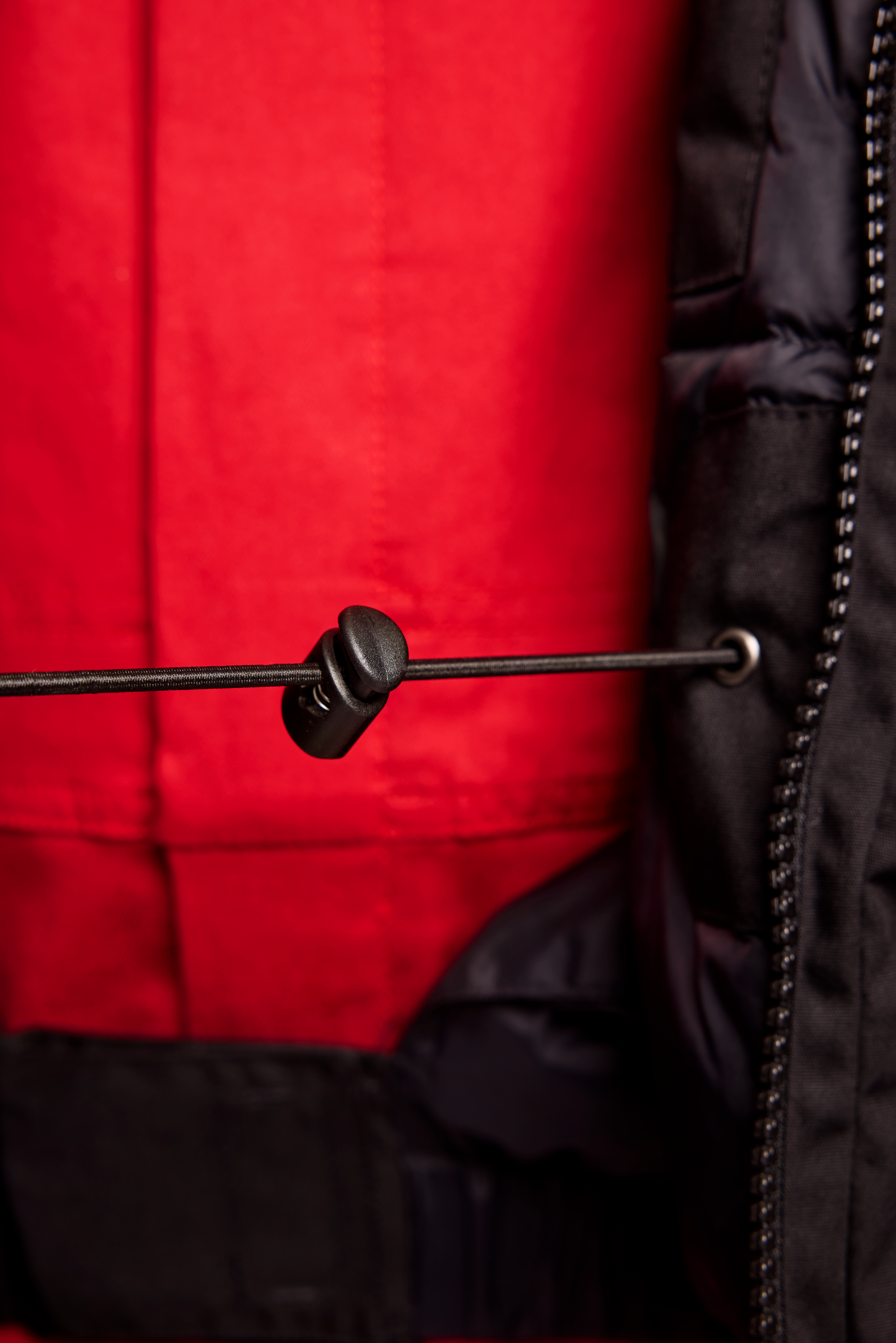 Parkas Unisex Expedition Gåsedun Black