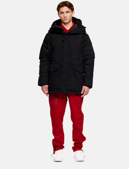 Parkas Unisex Expedition Duckdown Black