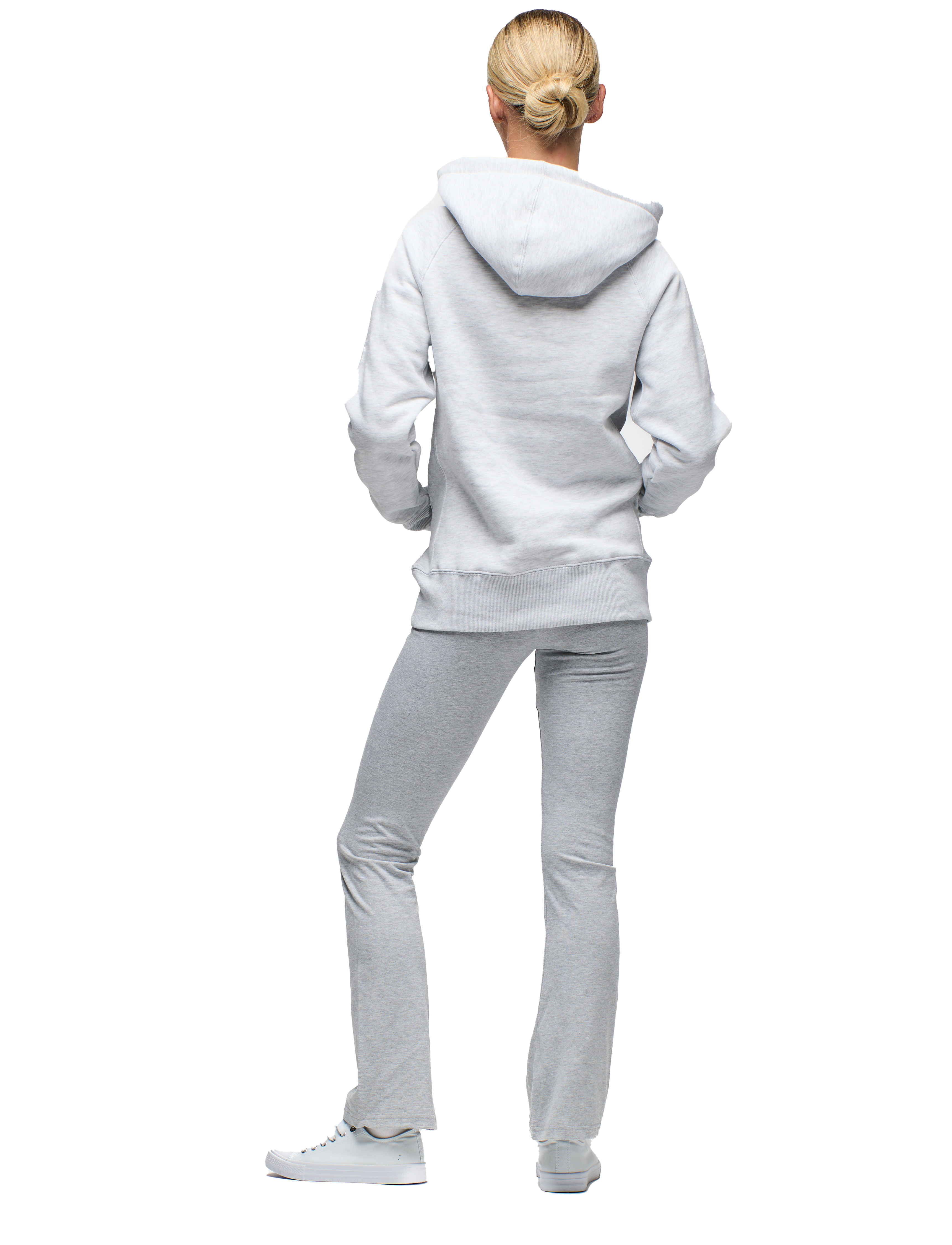 Felles Russegenser Hood Lys Grå