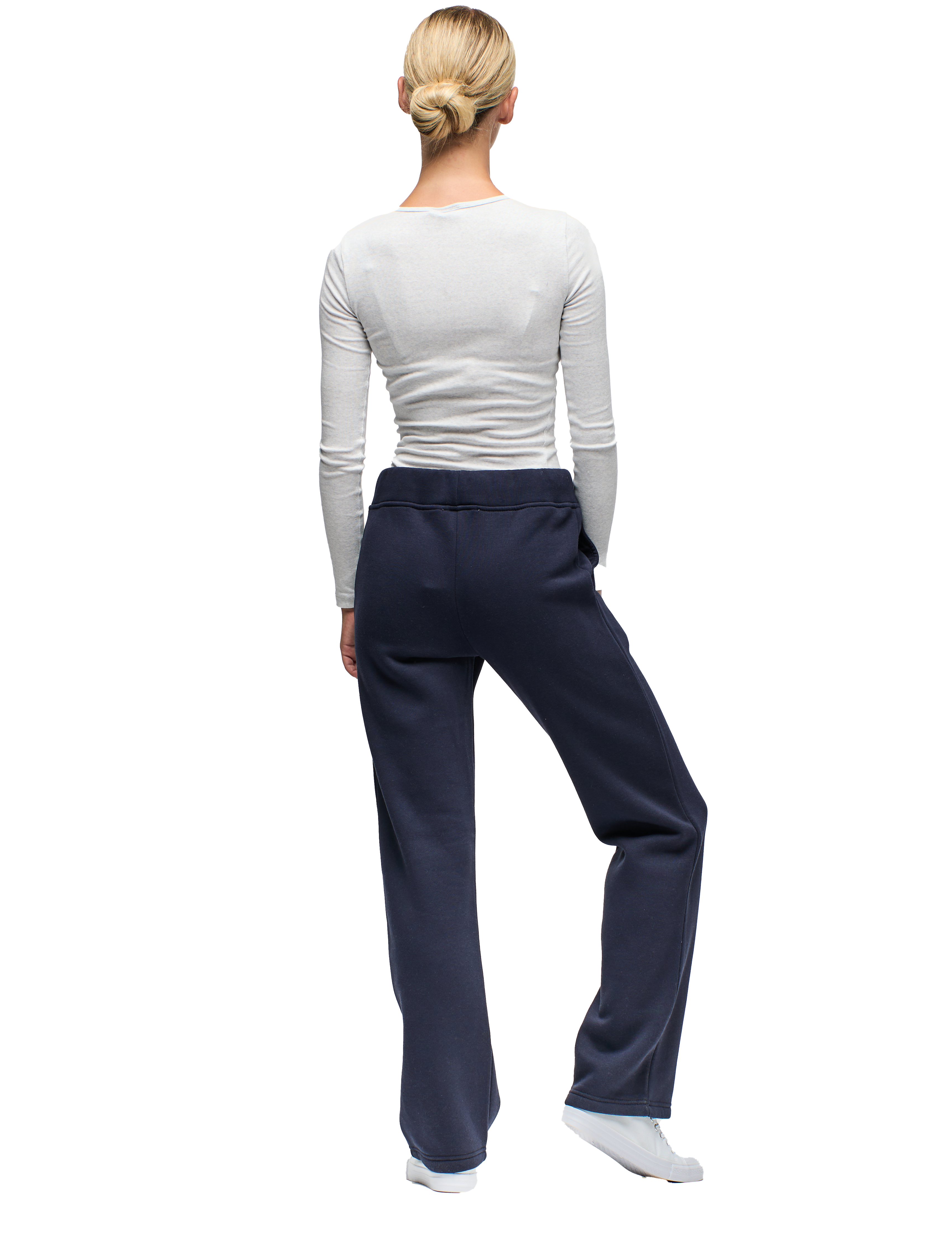 Joggebukse Jente Straight Marine