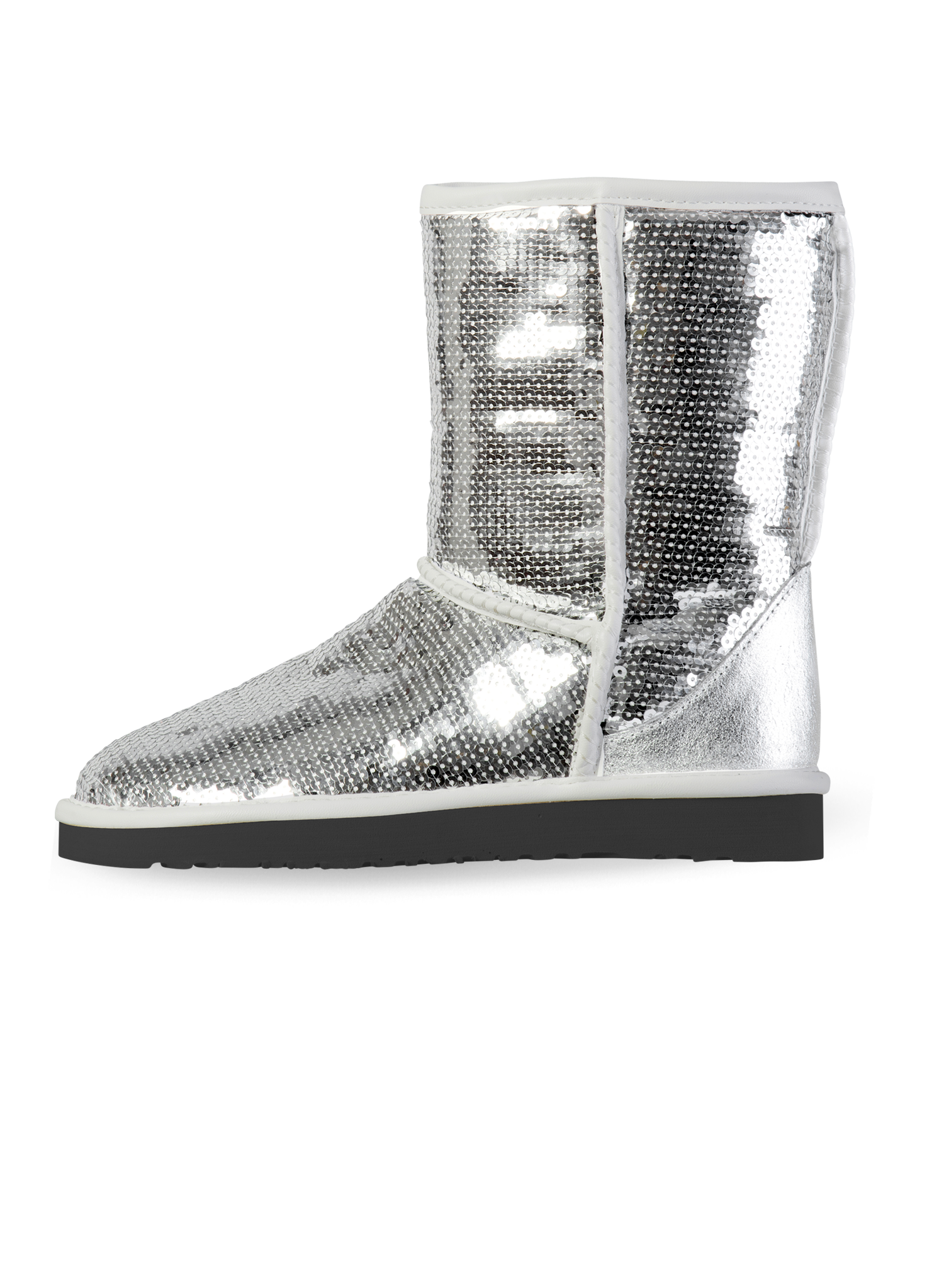 Boots Høy Sølv