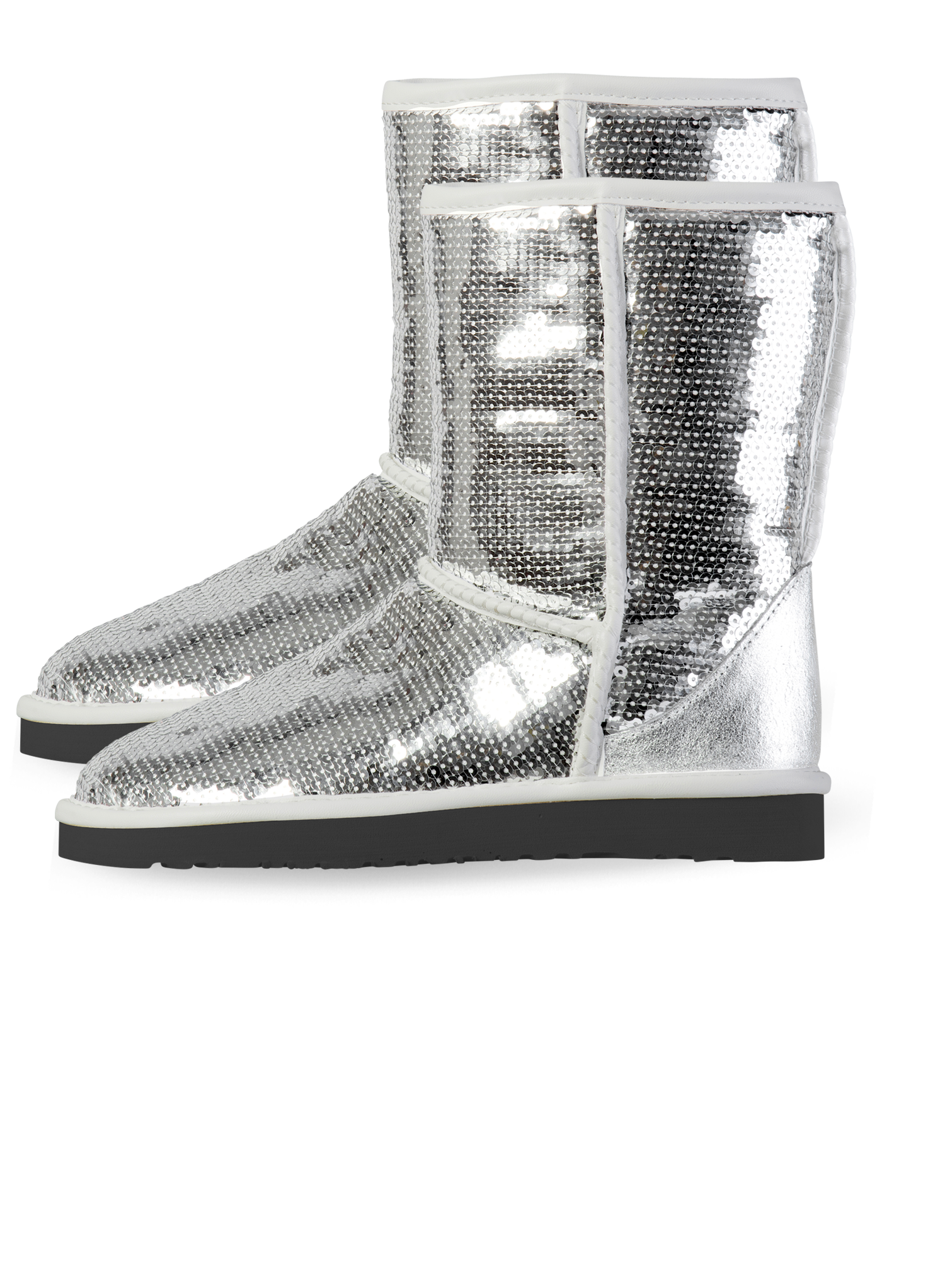 Boots Høy Sølv