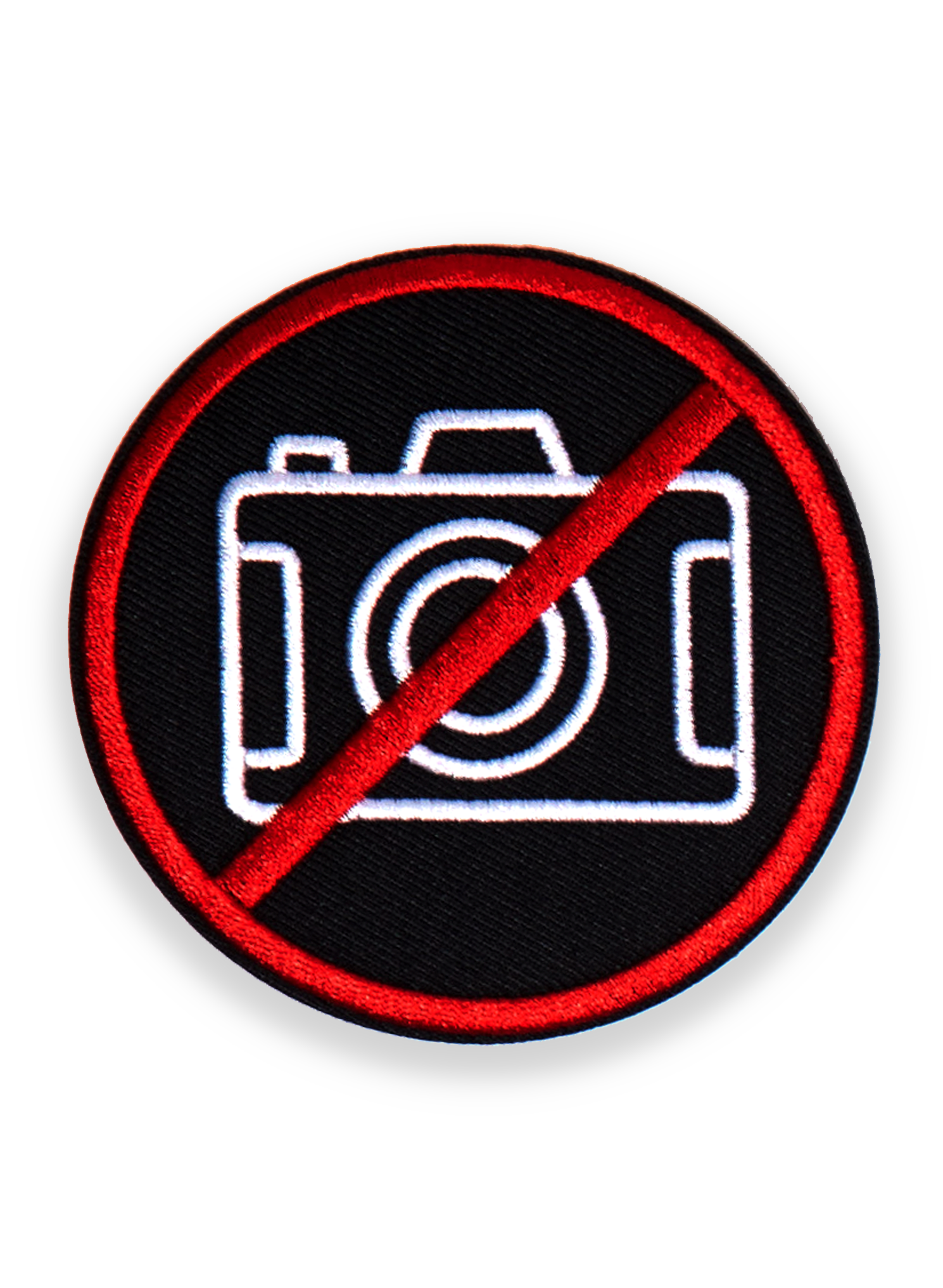 Badge No Photo Black - 109