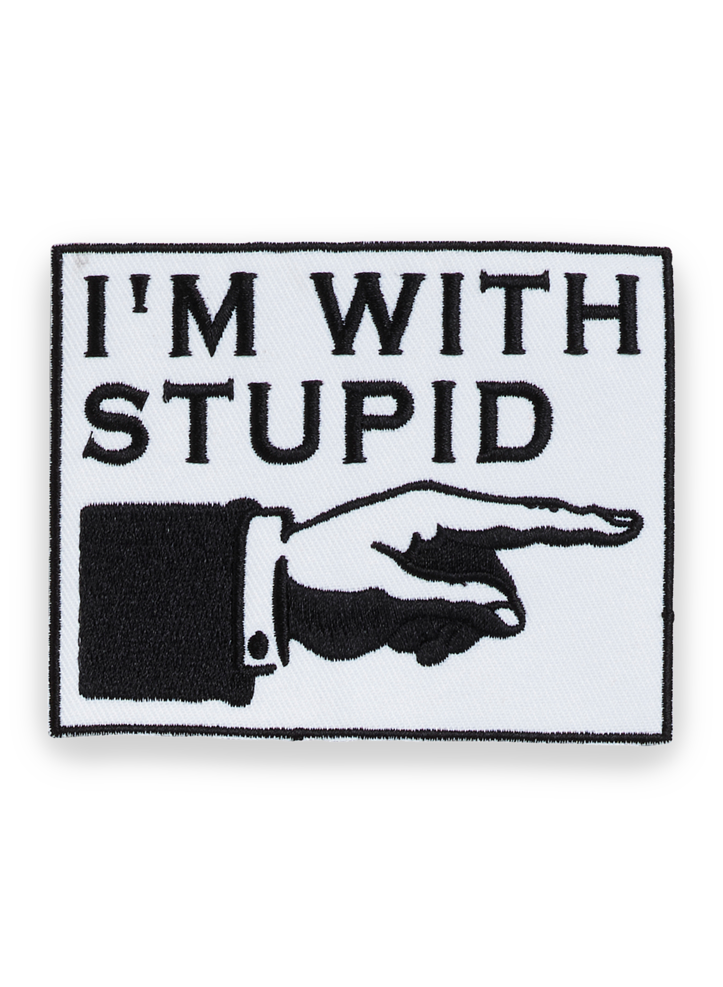 Badge Stupid - 160