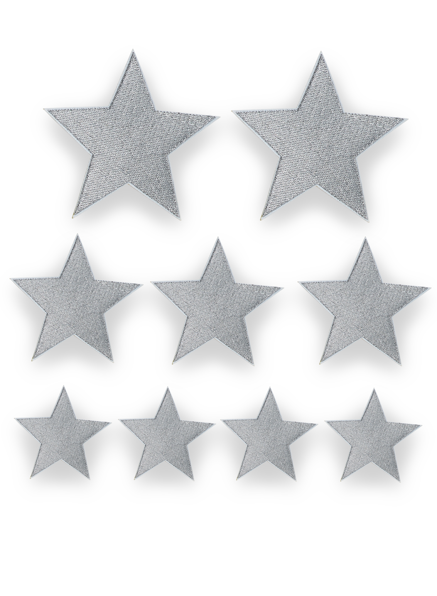 Stjerner 9-Pack Sølv