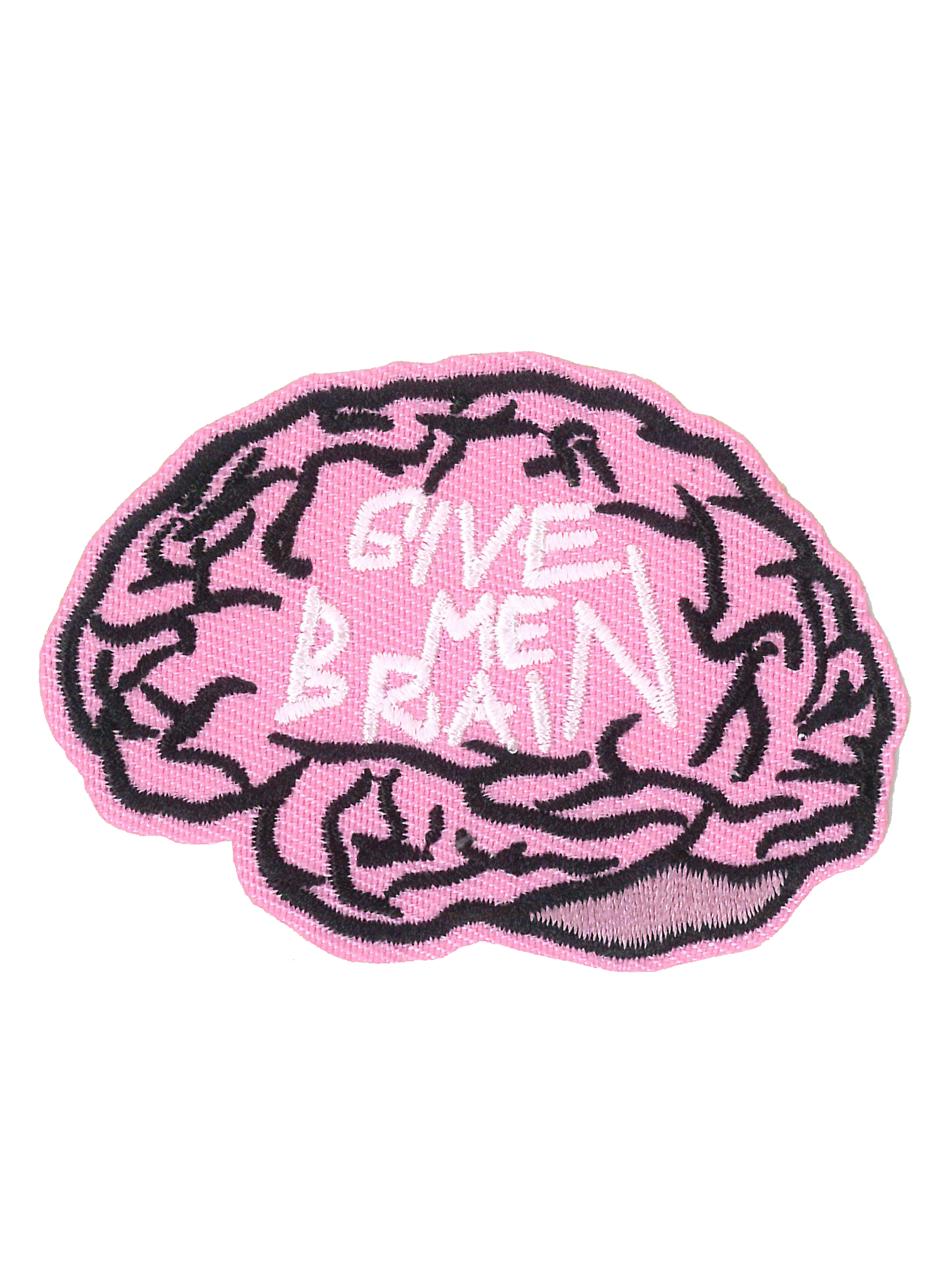 Badge Give Me Brain - 266