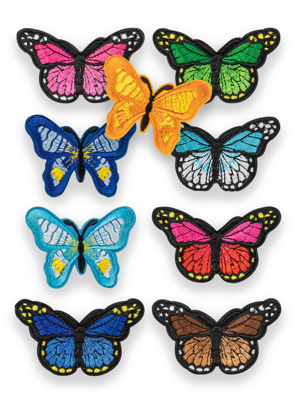 Badgesett Sommerfugler