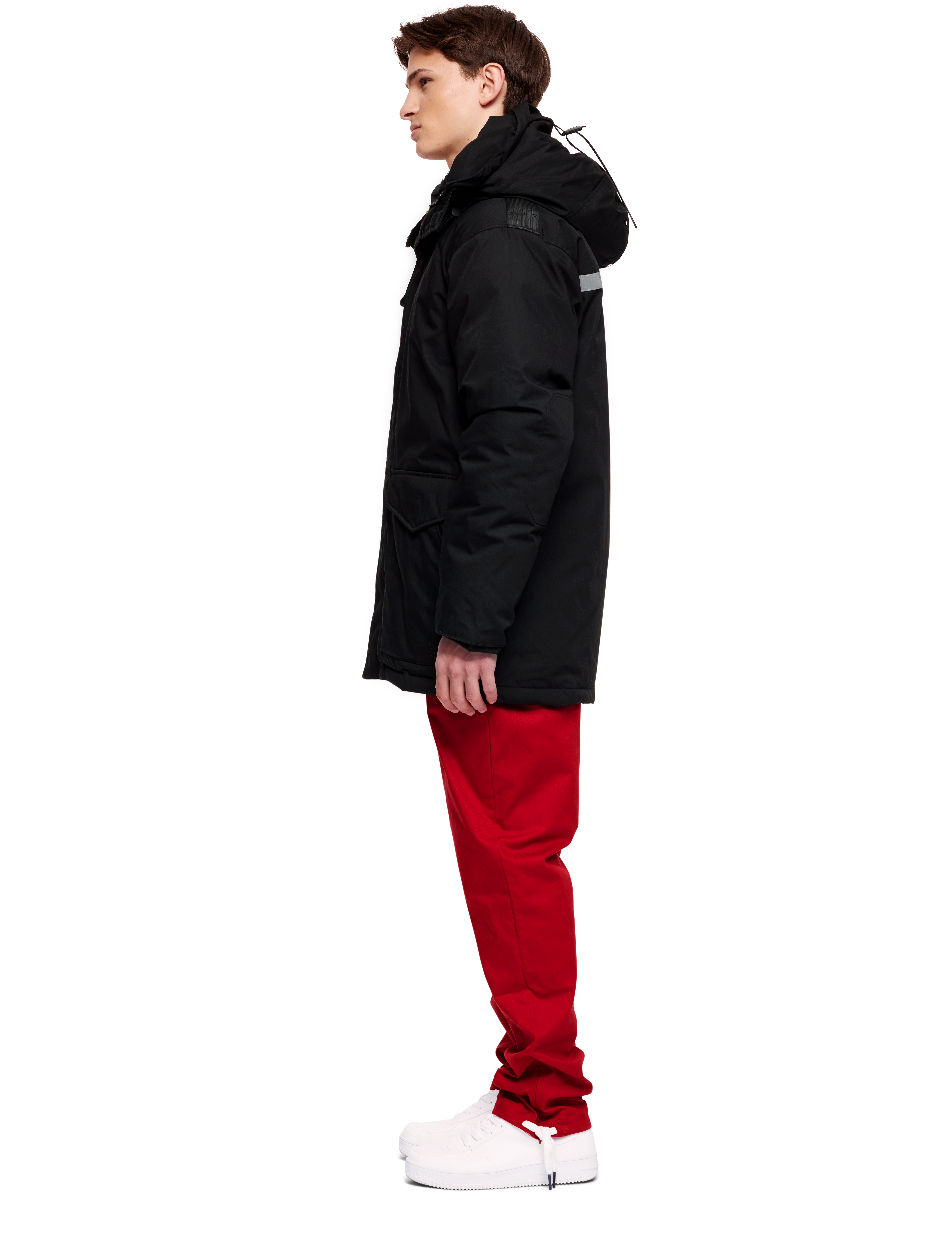 Parkas Unisex Expedition Gåsedun Black