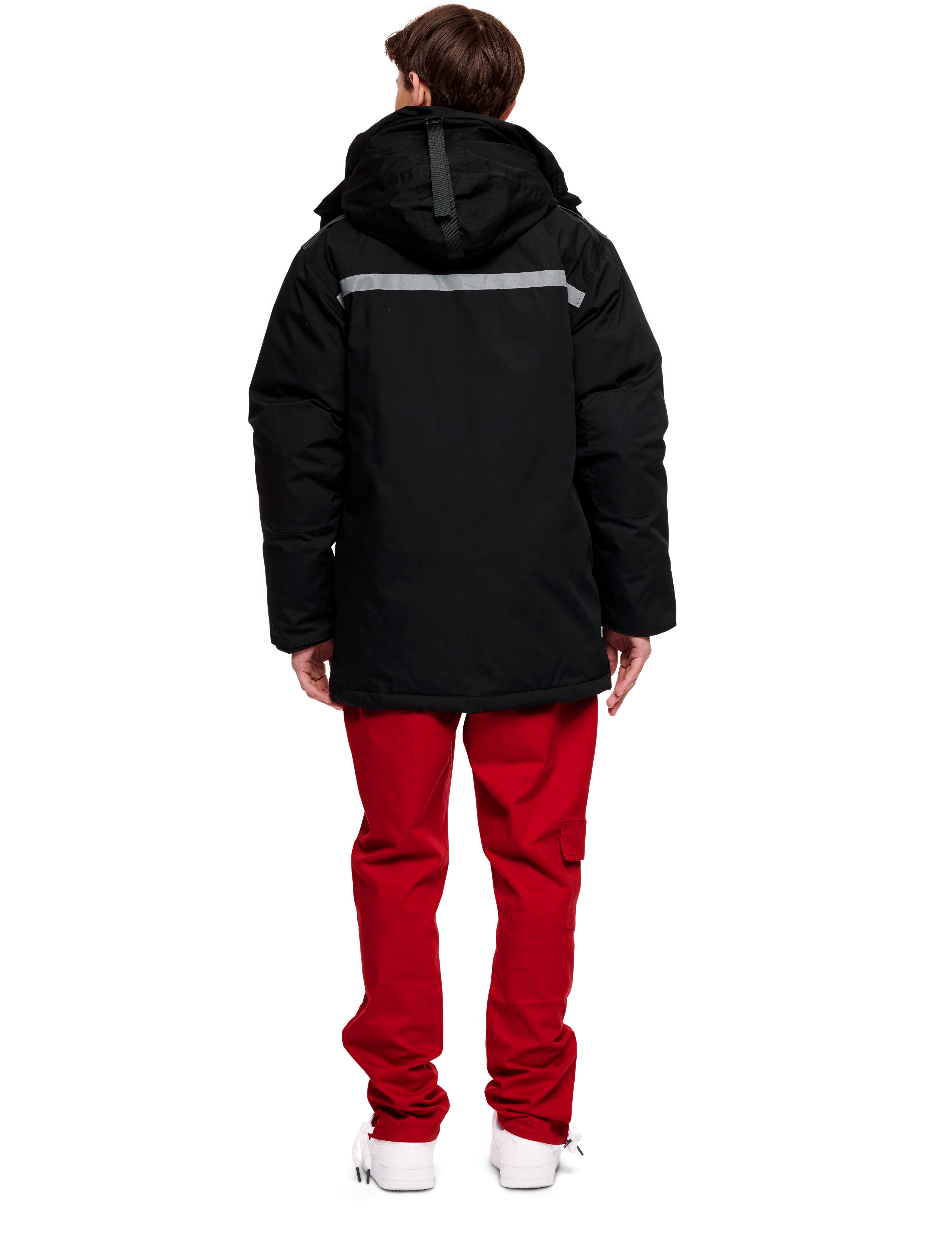 Parkas Unisex Expedition Gåsedun Black