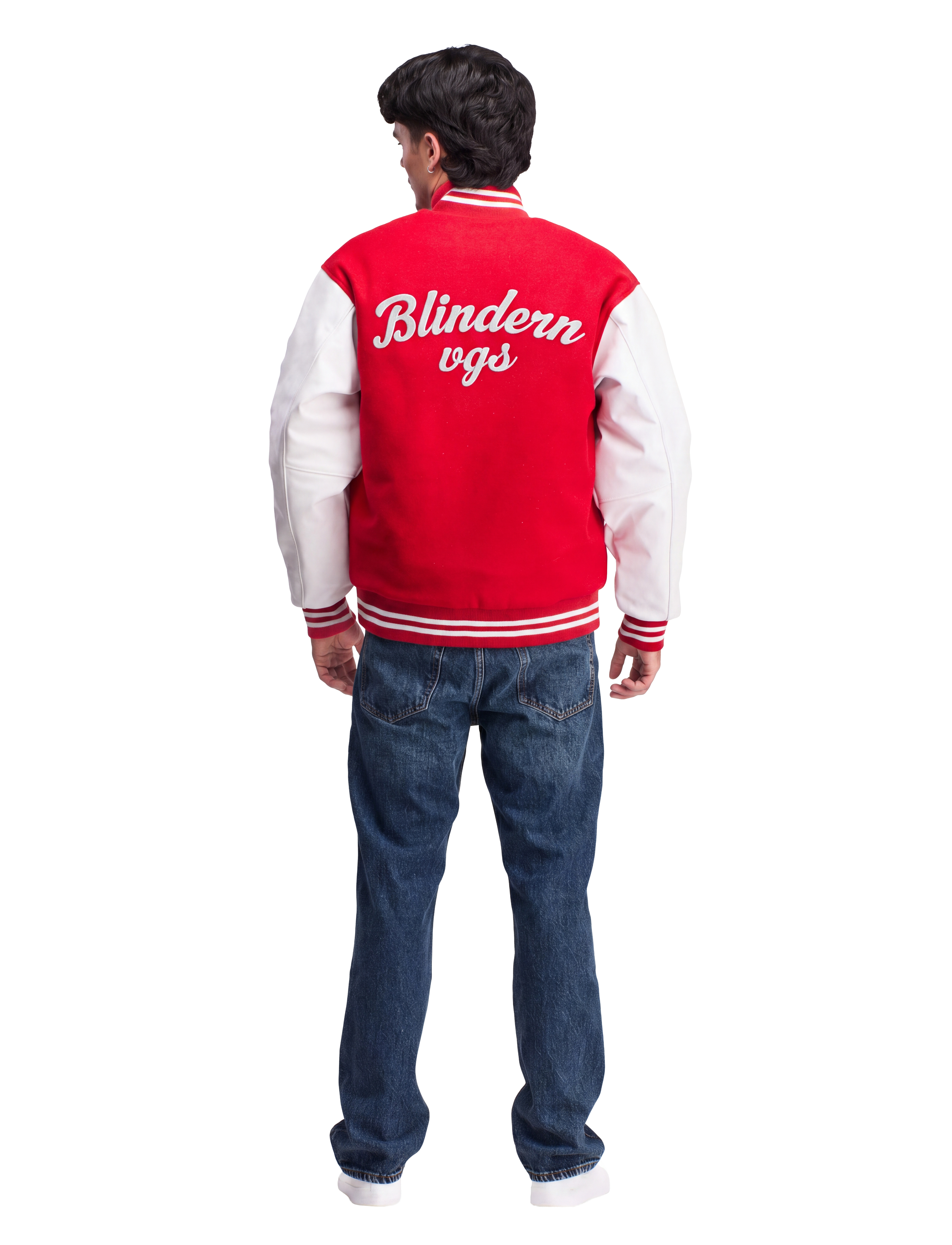 Baseballjakke Rød