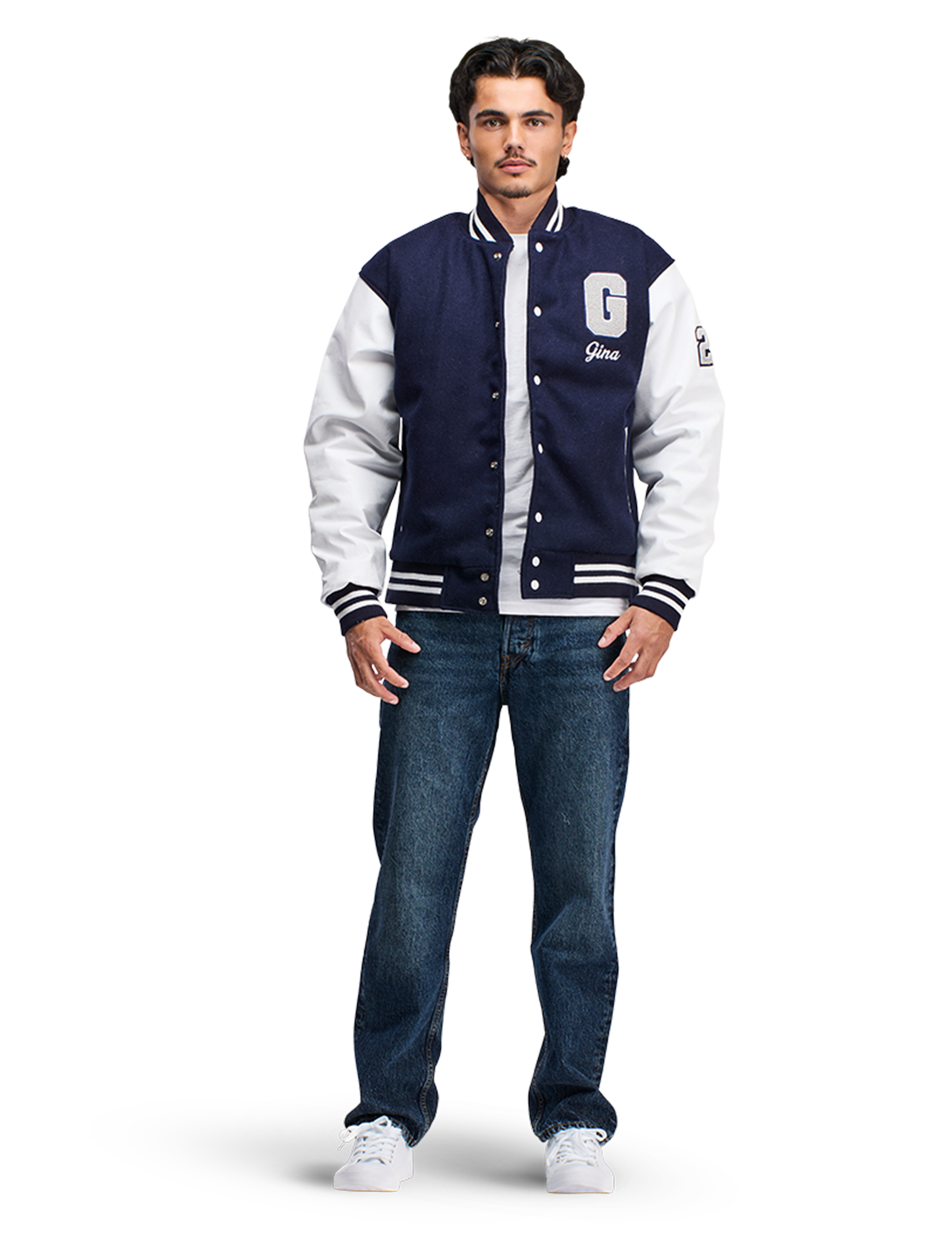 Baseballjakke Navy