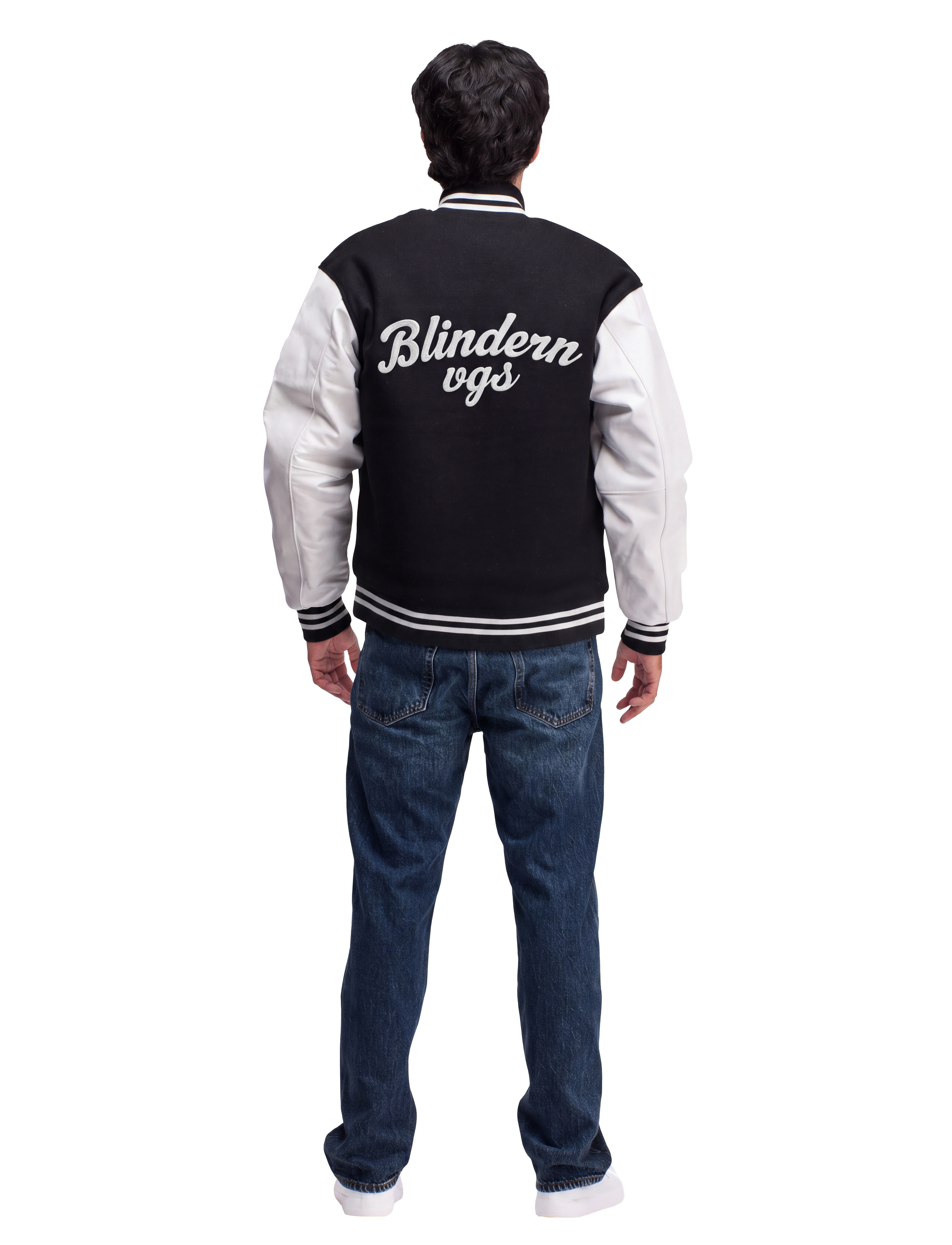 Baseballjakke Sort