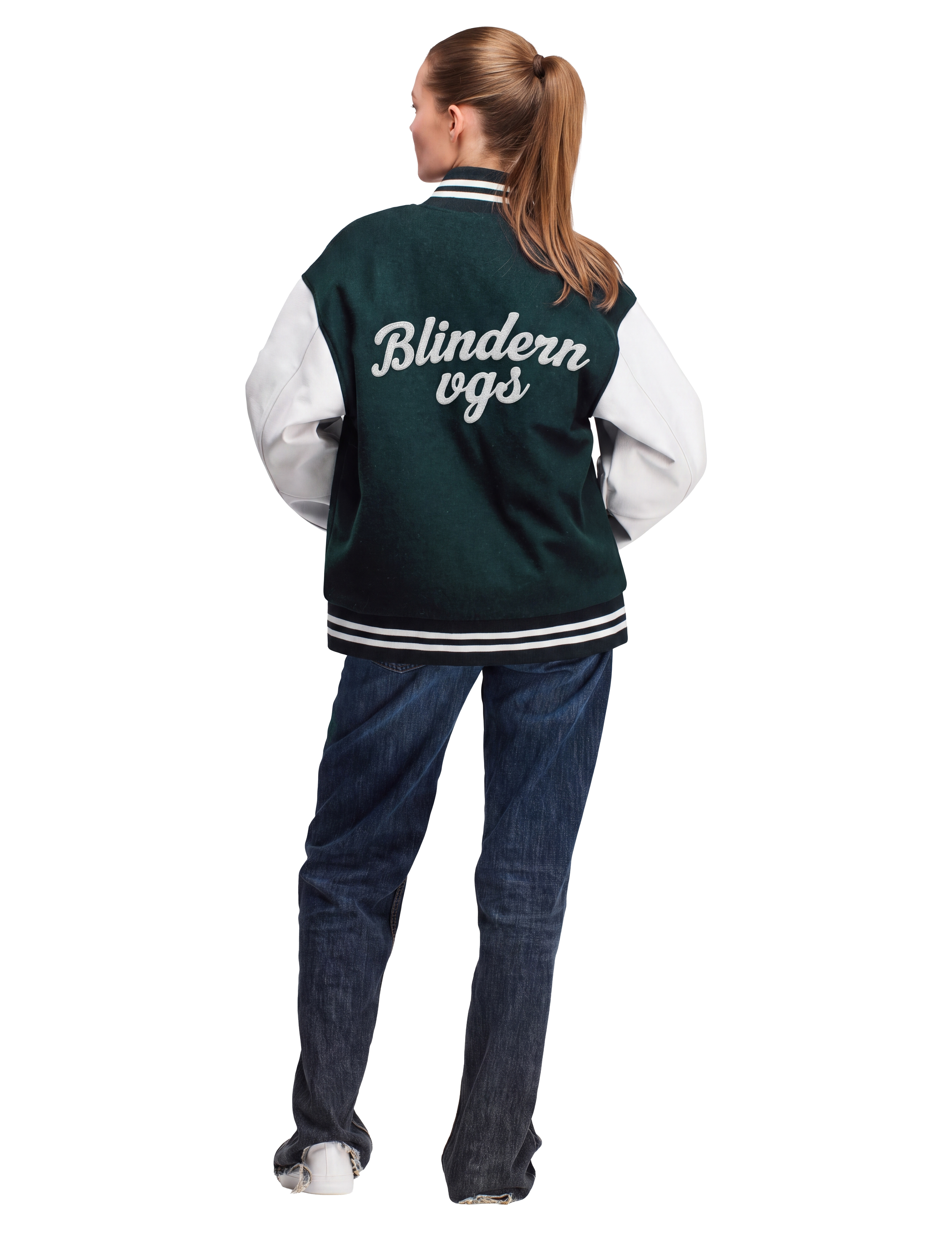 Baseballjakke Grønn