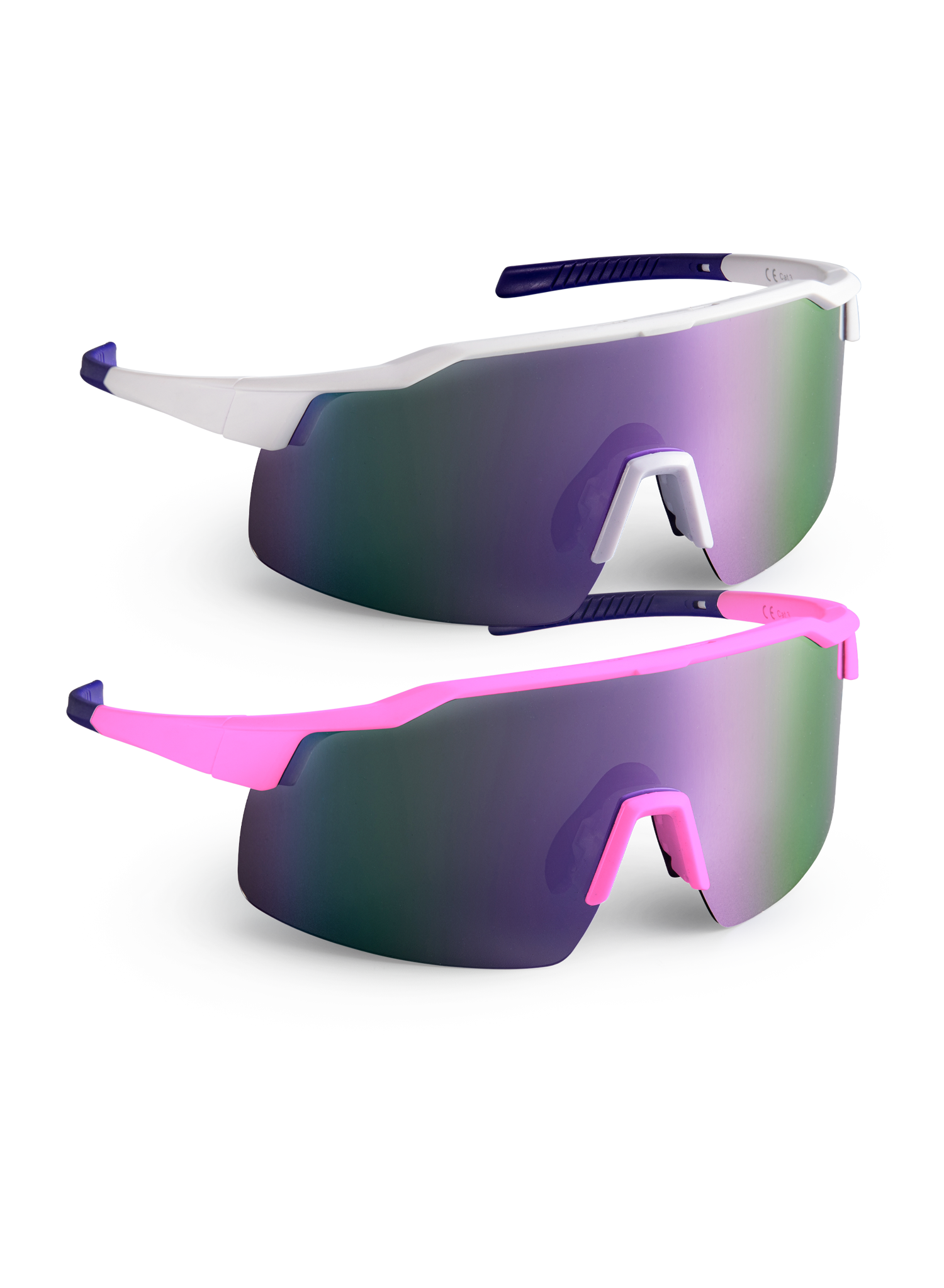 2-pack Cross White & Pink