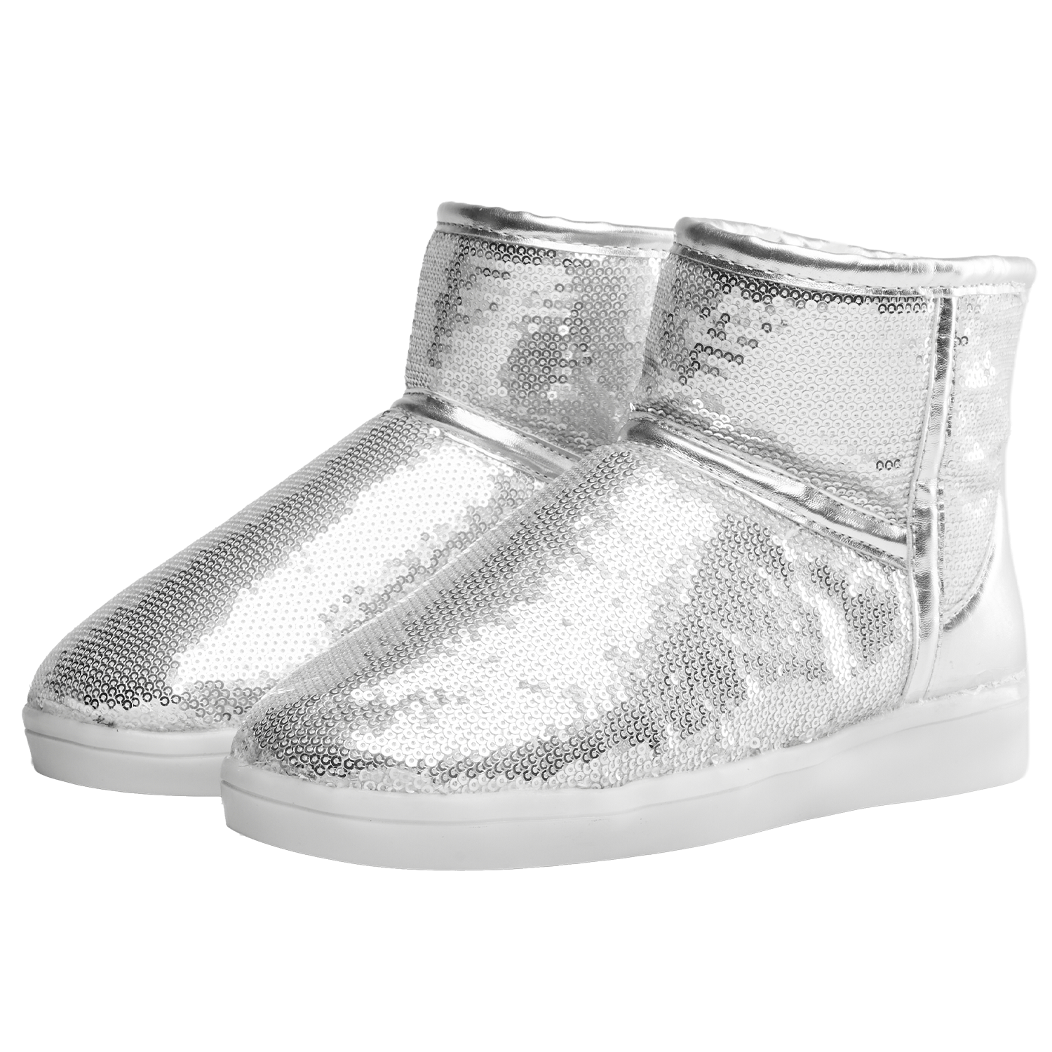 LED - Boots Lav Sølv