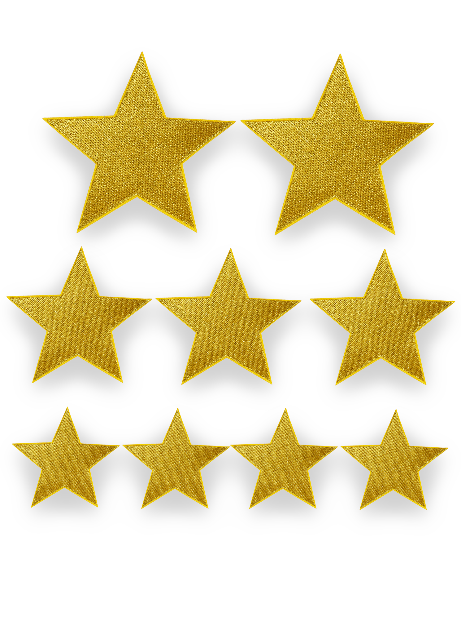 Stjerner 9-Pack Gull